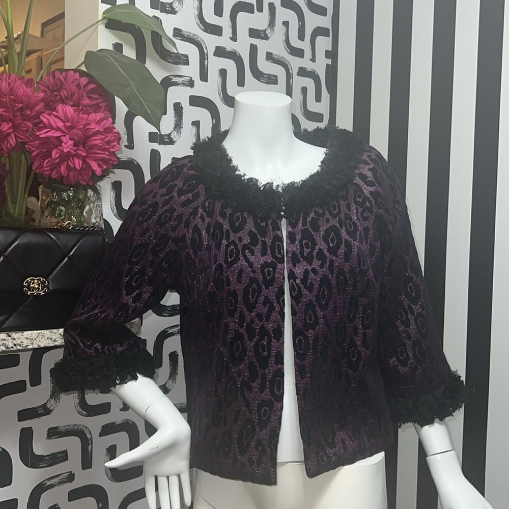 Women's Leopard Print Blazer